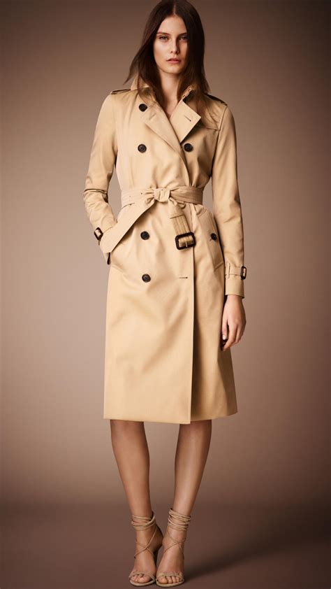 long kensington heritage trench coat